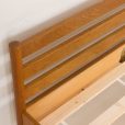 24273 Danish mid century oak double bed by Hans Wegner for RY Mobler, 1970s-13