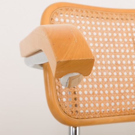 24284 Set of four Italian vitnage Cesca chairs by Marcel Breuer, 1970s-14 24284 Set of four Italian vitnage Cesca chairs by Marcel Breuer, 1970s-14