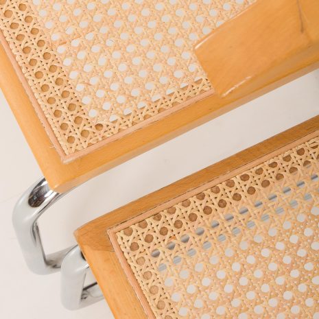 24284 Set of four Italian vitnage Cesca chairs by Marcel Breuer, 1970s-17 24284 Set of four Italian vitnage Cesca chairs by Marcel Breuer, 1970s-17