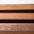 23089 Set of 3 Poul Cadovius vintage walnut shelves, Denmark , 1960s-12