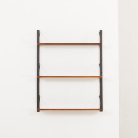 23089 Set of 3 Poul Cadovius vintage walnut shelves, Denmark , 1960s-4 23089 Set of 3 Poul Cadovius vintage walnut shelves, Denmark , 1960s-4