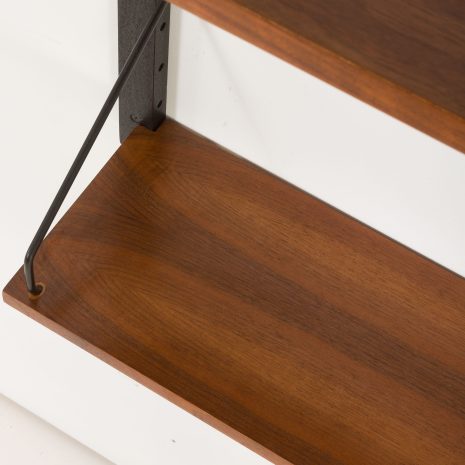 23089 Set of 3 Poul Cadovius vintage walnut shelves, Denmark , 1960s-8 23089 Set of 3 Poul Cadovius vintage walnut shelves, Denmark , 1960s-8