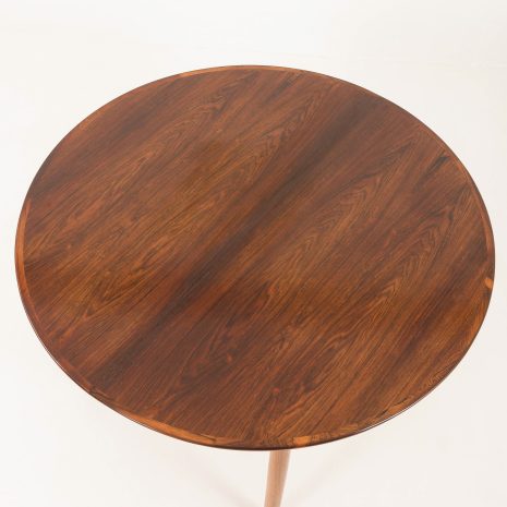 23226 Danish furniture manufacturer. Dining table with extension, rosewood-11 23226 Danish furniture manufacturer. Dining table with extension, rosewood-11