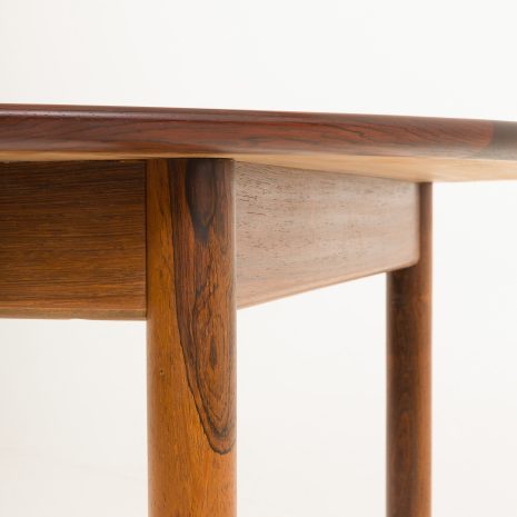 23226 Danish furniture manufacturer. Dining table with extension, rosewood-12 23226 Danish furniture manufacturer. Dining table with extension, rosewood-12