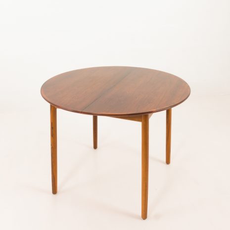 23226 Danish furniture manufacturer. Dining table with extension, rosewood-14 23226 Danish furniture manufacturer. Dining table with extension, rosewood-14