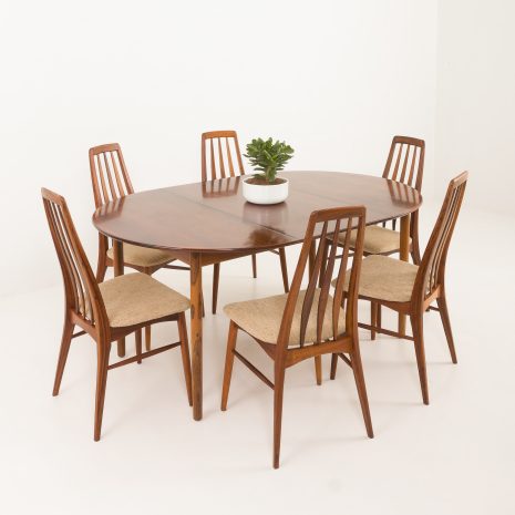 23226 Duński producent mebli. Stół jadalny z przedłużeniem, palisander-2 23226 Duński producent mebli. Stół jadalny z przedłużeniem, palisander-2