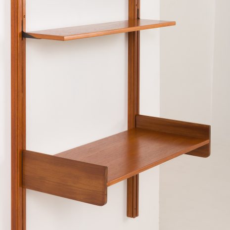 23364 one bay teak wall unit Sven Andersen-10 23364 one bay teak wall unit Sven Andersen-10