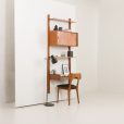 23364 one bay teak wall unit Sven Andersen-2