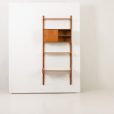 23364 one bay teak wall unit Sven Andersen-6