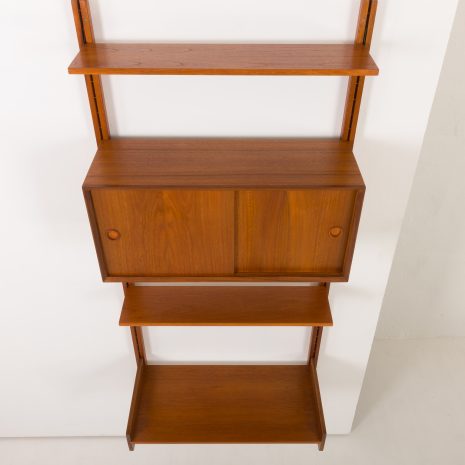 23364 one bay teak wall unit Sven Andersen-9 23364 one bay teak wall unit Sven Andersen-9