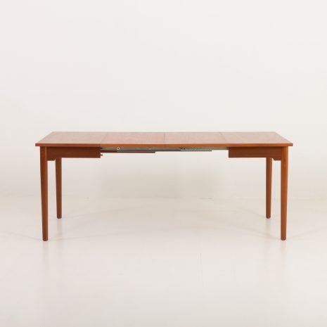 24084 Danish square teak table with hidden extensions, 1960s-3 24084 Danish square teak table with hidden extensions, 1960s-3