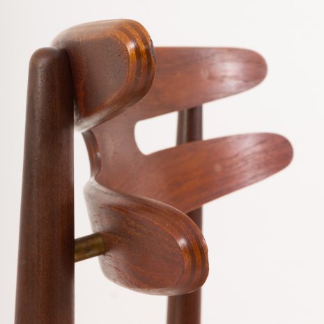 24251 Johannes Andersen 4 teak dining chairs-10 24251 Johannes Andersen 4 teak dining chairs-10