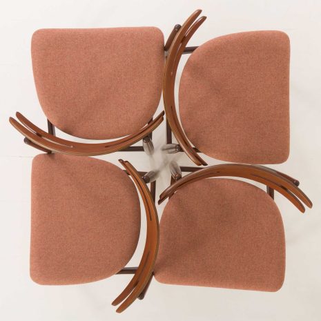 24251 Johannes Andersen 4 teak dining chairs-9 24251 Johannes Andersen 4 teak dining chairs-9