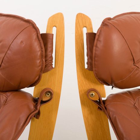 24292 Luna lounge chairs by Odd Knutsen for Hjellegjerde, Norway 1970s-16 24292 Luna lounge chairs by Odd Knutsen for Hjellegjerde, Norway 1970s-16