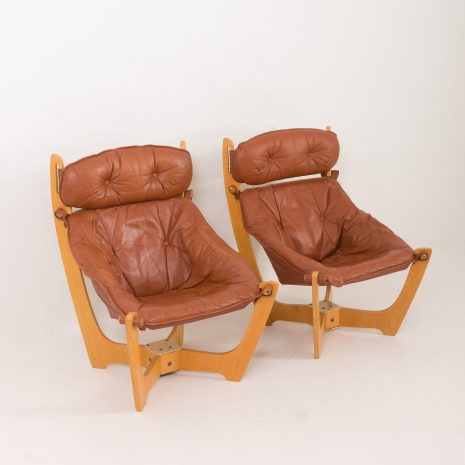24292 Luna lounge chairs by Odd Knutsen for Hjellegjerde, Norway 1970s-22 24292 Luna lounge chairs by Odd Knutsen for Hjellegjerde, Norway 1970s-22