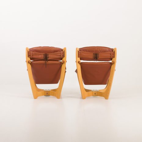 24292 Luna lounge chairs by Odd Knutsen for Hjellegjerde, Norway 1970s-8 24292 Luna lounge chairs by Odd Knutsen for Hjellegjerde, Norway 1970s-8