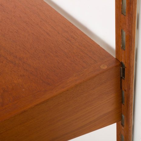 24300 Kai Kristiansen teak wall unit with a dresser for FM Mobler, Denamrk, 1960s-6 24300 Kai Kristiansen teak wall unit with a dresser for FM Mobler, Denamrk, 1960s-6