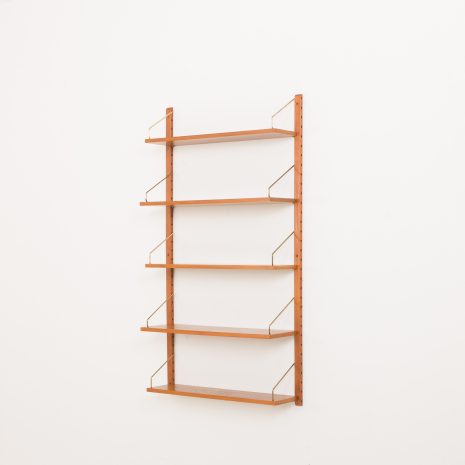 24306 Poul Cadovius one bay teak wall unit-3 24306 Poul Cadovius one bay teak wall unit-3