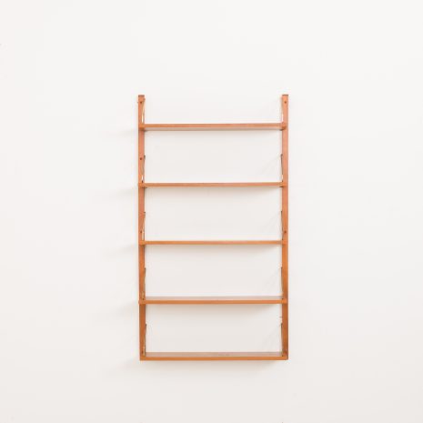 24306 Poul Cadovius one bay teak wall unit-4 24306 Poul Cadovius one bay teak wall unit-4