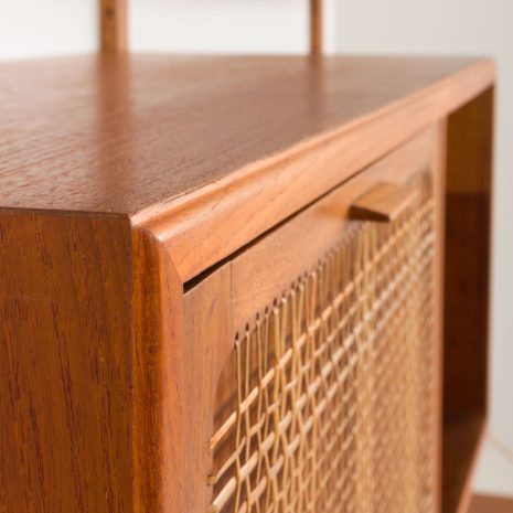 24307 Poul Cadovius style Danish mid century home office wall unit, Denmark 1960s-10 24307 Poul Cadovius style Danish mid century home office wall unit, Denmark 1960s-10