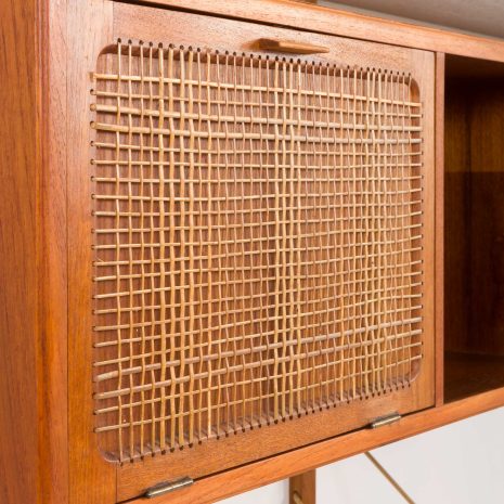 24307 Poul Cadovius style Danish mid century home office wall unit, Denmark 1960s-6 24307 Poul Cadovius style Danish mid century home office wall unit, Denmark 1960s-6