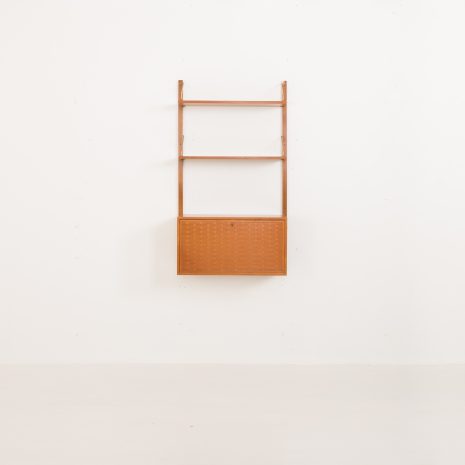 24311 Poul Cadovius one bay teak wall unit-6 24311 Poul Cadovius one bay teak wall unit-6