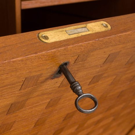 24314 Poul Cadovius 3 bay teak wall unit for Cado, 1960s-15 24314 Poul Cadovius 3 bay teak wall unit for Cado, 1960s-15