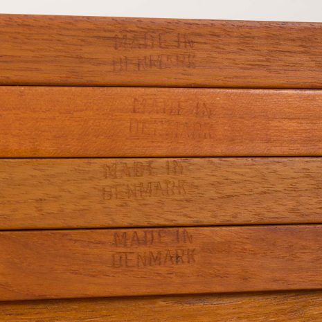 24314 Poul Cadovius 3 bay teak wall unit for Cado, 1960s-21 24314 Poul Cadovius 3 bay teak wall unit for Cado, 1960s-21