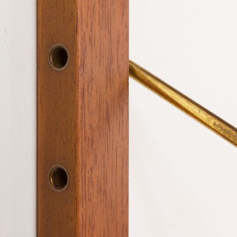 24315 Poul Cadovius teak home office wall unit with a desk-shelf, Denmark 1960s-9 24315 Poul Cadovius teak home office wall unit with a desk-shelf, Denmark 1960s-9