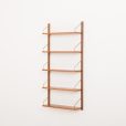 24319 Poul Cadovius one bay teak wall unit 70 wide-3