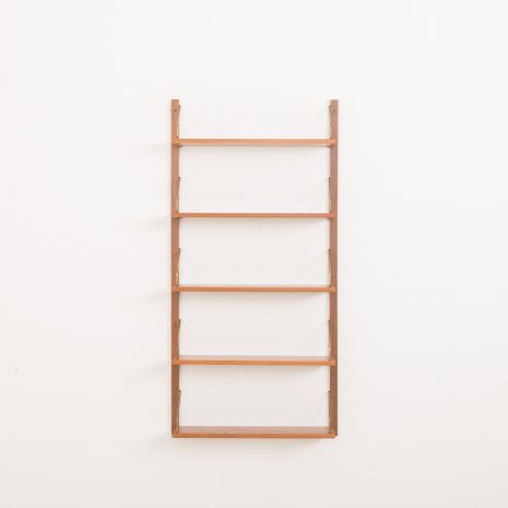 24319 Poul Cadovius one bay teak wall unit 70 wide-4 24319 Poul Cadovius one bay teak wall unit 70 wide-4