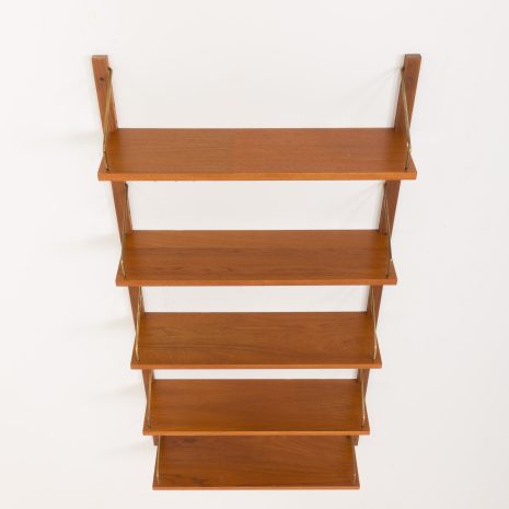 24319 Poul Cadovius one bay teak wall unit 70 wide-5 24319 Poul Cadovius one bay teak wall unit 70 wide-5