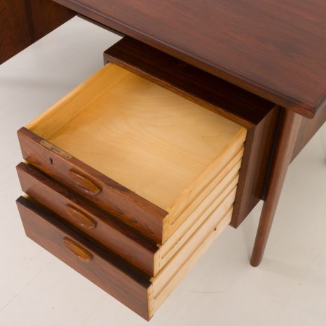 24326 Kai Kristiansen Executive wood Desk Model 59 for Feldballes Möbelfabrik, Denmark, 1960s-12 24326 Kai Kristiansen Executive wood Desk Model 59 for Feldballes Möbelfabrik, Denmark, 1960s-12