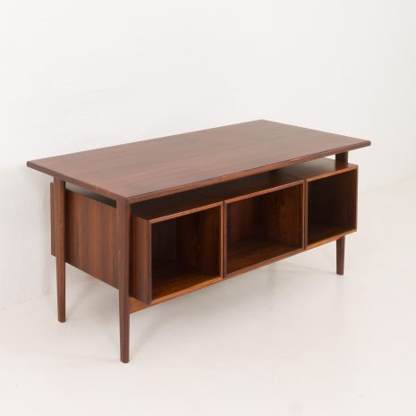 24326 Kai Kristiansen Executive wood Desk Model 59 for Feldballes Möbelfabrik, Denmark, 1960s-17 24326 Kai Kristiansen Executive wood Desk Model 59 for Feldballes Möbelfabrik, Denmark, 1960s-17