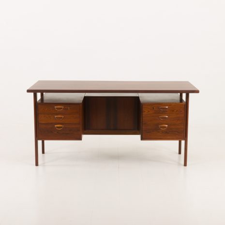 24326 Kai Kristiansen Executive wood Desk Model 59 for Feldballes Möbelfabrik, Denmark, 1960s-4 24326 Kai Kristiansen Executive wood Desk Model 59 for Feldballes Möbelfabrik, Denmark, 1960s-4