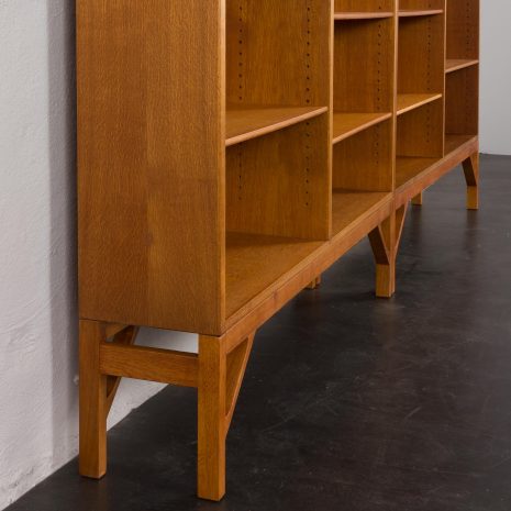 24029 Borge Mogensen China series 4 unit bookcase in oak for CM Madsens, 1960s-6 24029 Borge Mogensen China series 4 unit bookcase in oak for CM Madsens, 1960s-6