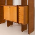 24244 Italian 5 bay free standing wall unit-11