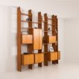 24244 Italian 5 bay free standing wall unit-2