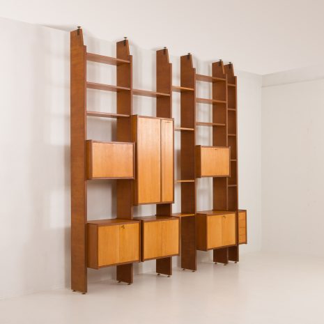 24244 Italian 5 bay free standing wall unit-3 24244 Italian 5 bay free standing wall unit-3