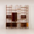 24244 Italian 5 bay free standing wall unit-7