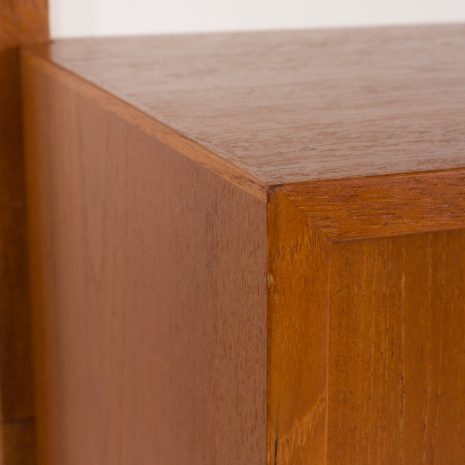 24293 Preben Sorensen two bay teak wall unit-11 24293 Preben Sorensen two bay teak wall unit-11