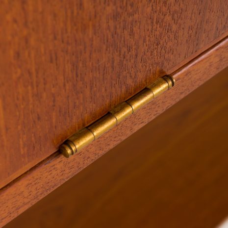 24297 Kai Kristiansen three bay teak wall unit for FM Mobler, Denmark 1960s-19 24297 Kai Kristiansen three bay teak wall unit for FM Mobler, Denmark 1960s-19