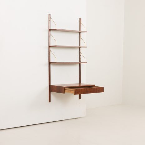 24308 Preben entry one bay rosewood wall unit-4 24308 Preben entry one bay rosewood wall unit-4