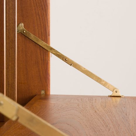 24313 Poul Cadovius two bay teak wall unit-14 24313 Poul Cadovius two bay teak wall unit-14