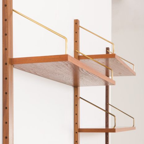 24313 Poul Cadovius two bay teak wall unit-18 24313 Poul Cadovius two bay teak wall unit-18