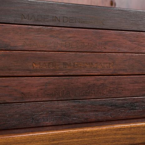 24322 Poul Cadovius roswood wall unit on panels for Cado, Denmark 1960s. -17 24322 Poul Cadovius roswood wall unit on panels for Cado, Denmark 1960s. -17