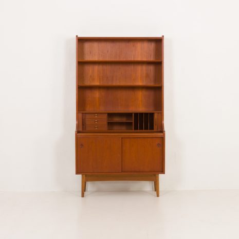 24324 Johannes Sorth for Nexo, bookcase with secretaire, Denmark 1960s-10 24324 Johannes Sorth for Nexo, bookcase with secretaire, Denmark 1960s-10