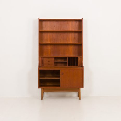24324 Johannes Sorth for Nexo, bookcase with secretaire, Denmark 1960s-12 24324 Johannes Sorth for Nexo, bookcase with secretaire, Denmark 1960s-12