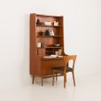 24324 Johannes Sorth for Nexo, bookcase with secretaire, Denmark 1960s-3