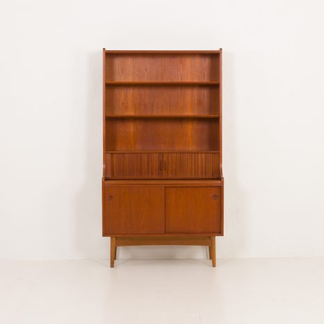 24324 Johannes Sorth for Nexo, bookcase with secretaire, Denmark 1960s-9 24324 Johannes Sorth for Nexo, bookcase with secretaire, Denmark 1960s-9